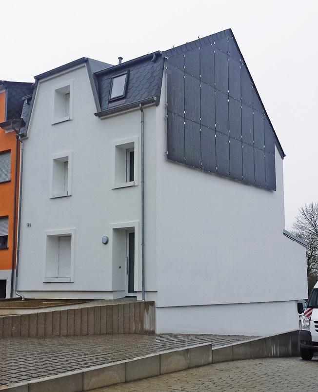 2 Maison témoin 2020 : Auto-consommation et batterie solaire – Administration Communale de Sanem (Architecte : Eric Pigat Architectural Design)