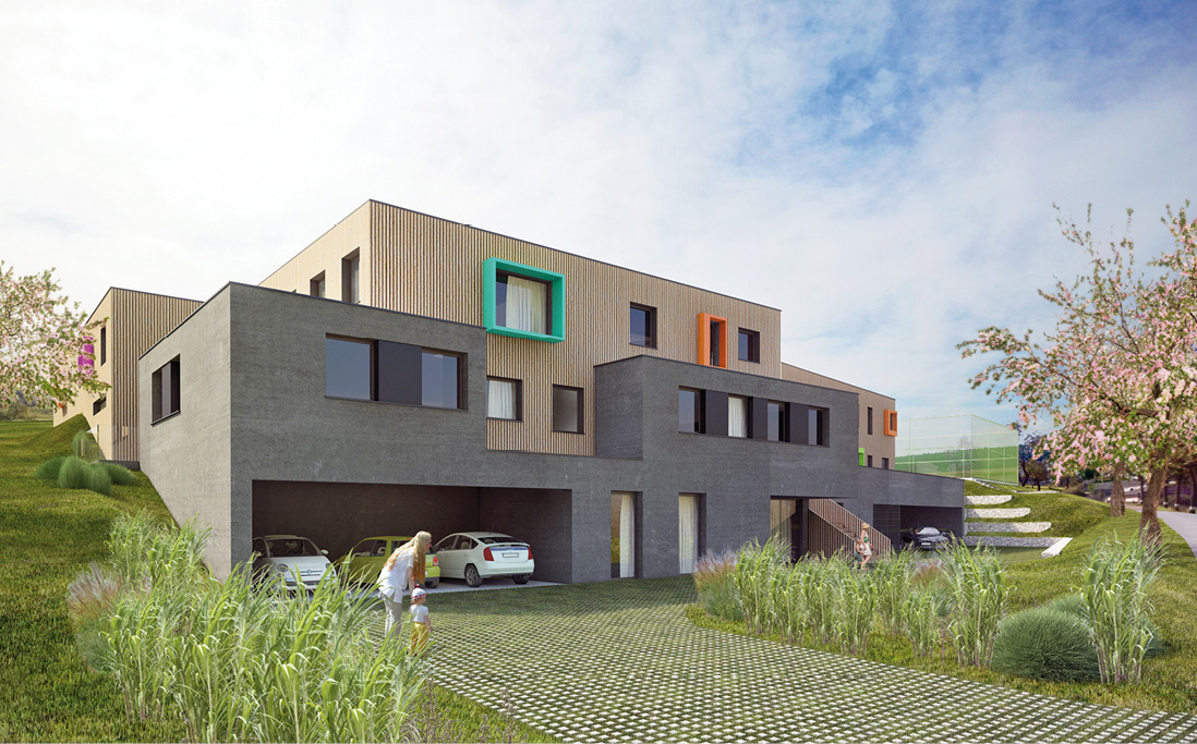 6 Concept de structure d’accueil pour enfants et jeunes à Oberglabach, en collaboration avec b+architectes Sàrl