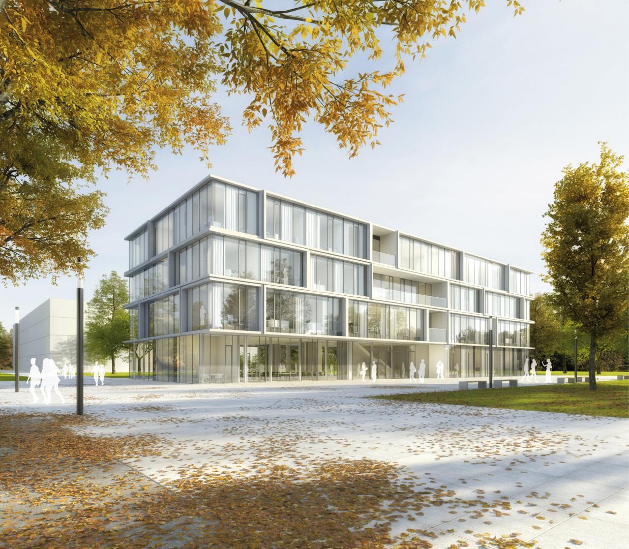 2 1er Prix Graduiertenzentrum, Justus-Liebig Universität Gießen + Meurer Architekten, Frankfurt