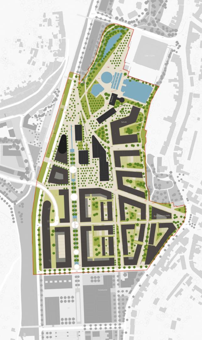 2 PAP Centre Dudelange Neischmelz Dudelange 12,5 ha Plan © cba