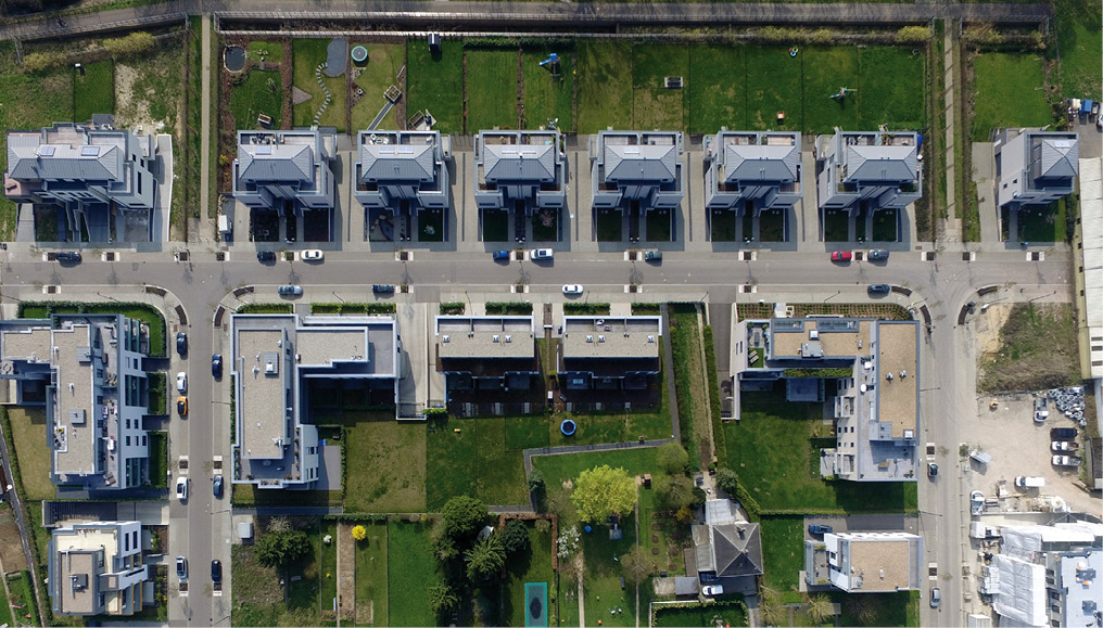 3 Lotissement et complexe résidentiel à Cessange MO : Arend & Fischbach Architecte : i.Plan By Marc Gubbini Architectes Sa / G+P Muller Architectes Sàrl/Boito Architectes Sarl