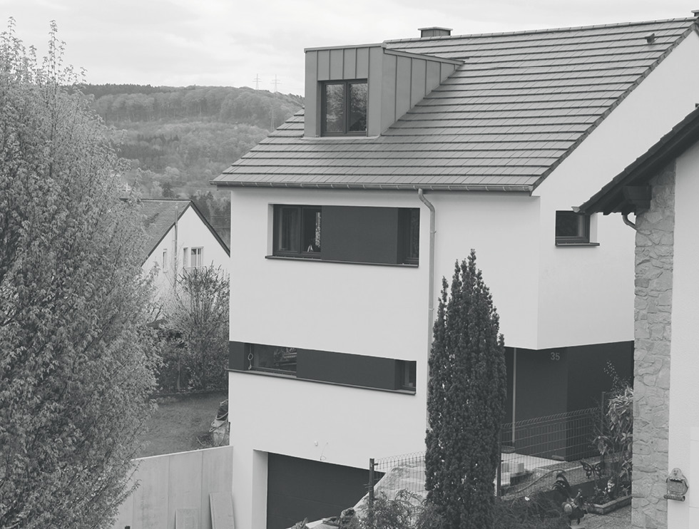 5 Maison unifamiliale à Machtum (en collaboration avec bureau d’architecture de Jerzy Dziuba et Bozenna Kosinska)
