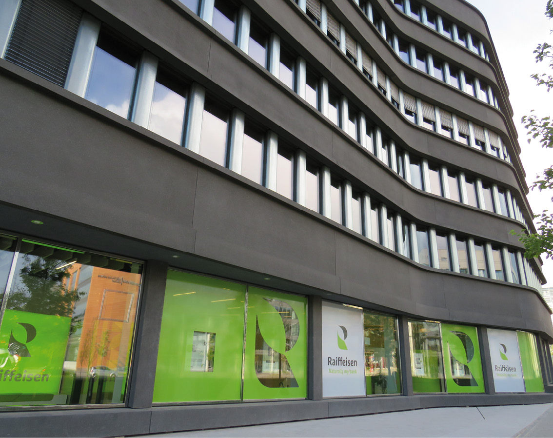 Banque Raiffeisen - Agence Kirchberg (bâtiment Arendt House-Forworx) : Concept et suivi de mise en place contrôle d’accès / vidéosurveillance / intrusion.