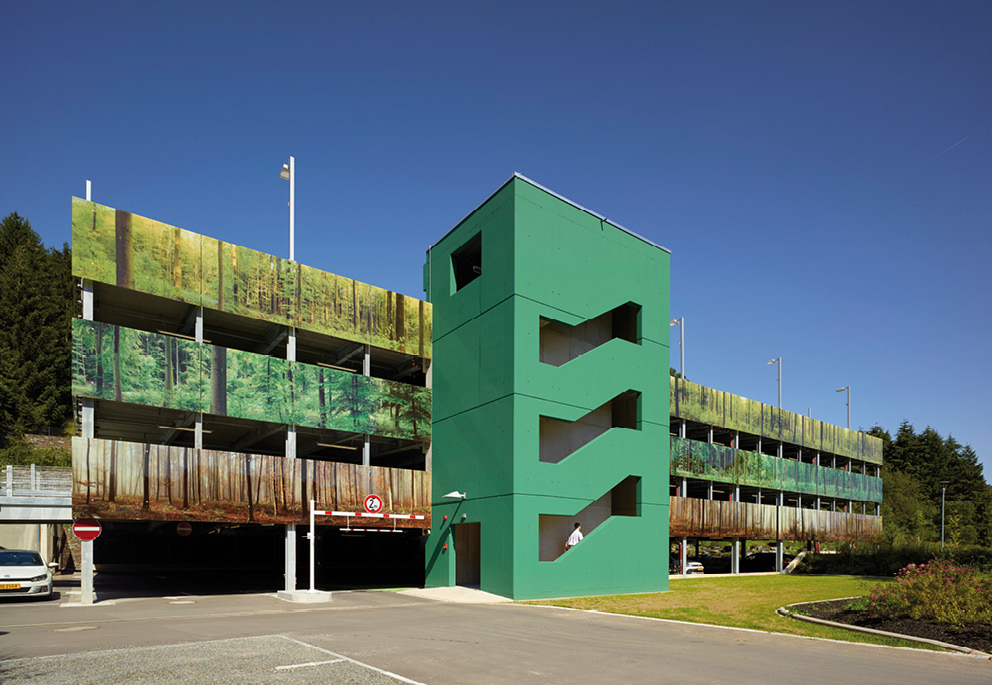 4 Parking couvert du Centre Hospitalier du Nord MO : Centre Hospitalier du Nord Maîtrise d’oeuvre : Schroeder & Associés